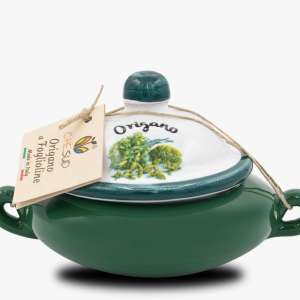 Pentolina di ceramica 'origano'
