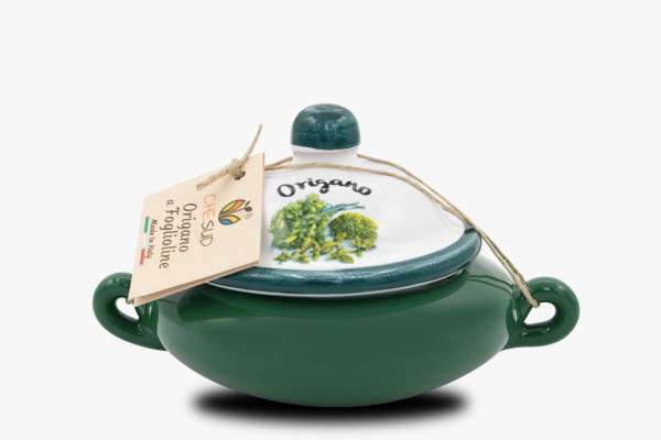 Pentolina di ceramica 'origano'